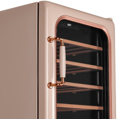 Винный шкаф Zugel ZCWF521DB черный