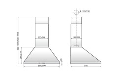 Кухонная вытяжка Elikor Вента 60П-650-К3Г топленое молоко