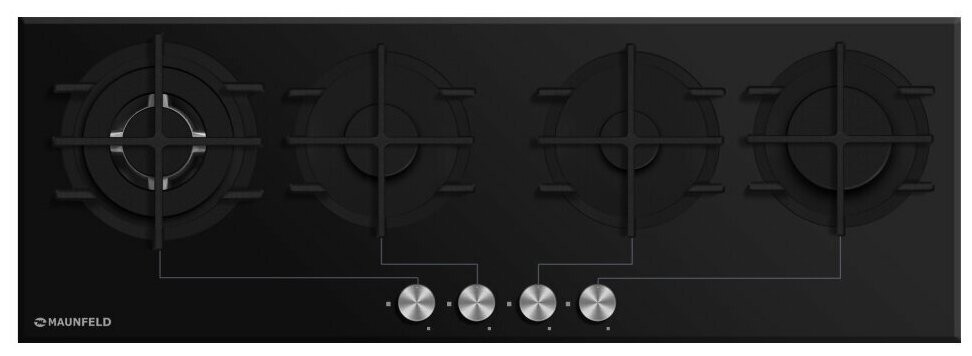 Газовая варочная панель MAUNFELD MGHG 124 20 B