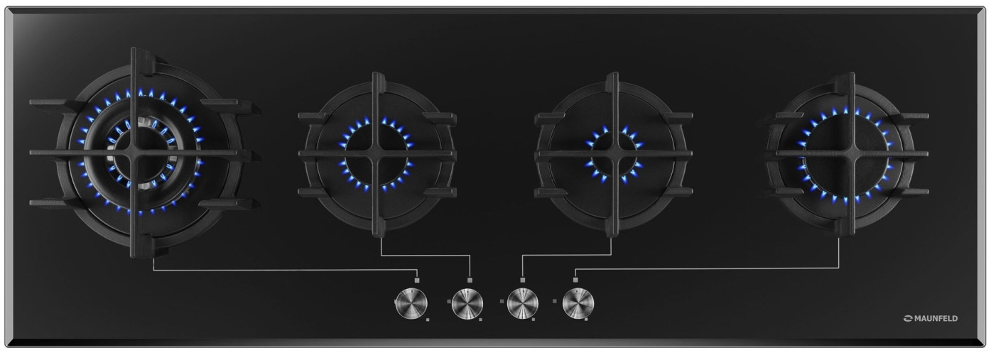 Газовая варочная панель MAUNFELD MGHG 124 20 B