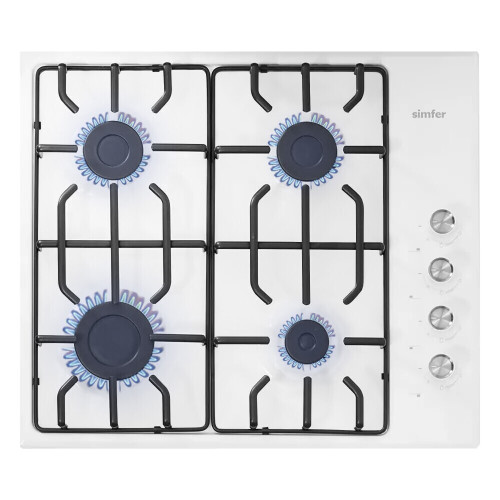 Газовая варочная панель Simfer H60Q40W412