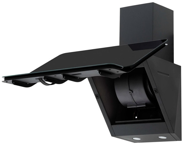 Кухонная вытяжка Krona Saturn 600 DN Black 4S