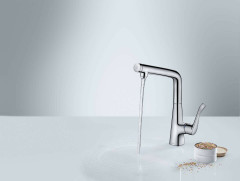 Смеситель для кухни Hansgrohe Metris Select 14883800
