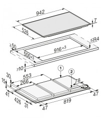 Индукционная варочная панель Miele KM 7697 FL, черный
