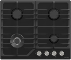 Газовая варочная панель HiSTORY HGE 643C FBK