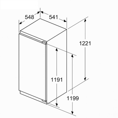 Встраиваемый холодильник Siemens BUILT-IN KI41RVFE0
