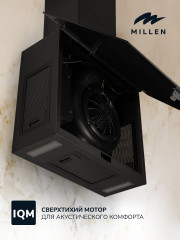 Кухонная вытяжка Millen MKHG 602 BL