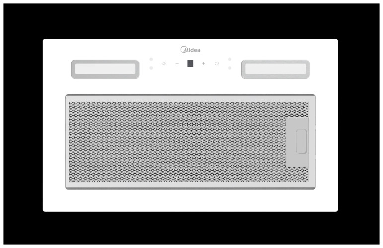 Встраиваемая вытяжка Midea MH60I550GW