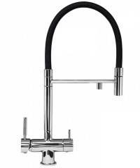 Смеситель для кухни Zigmund &amp; Shtain ZS 2300 нержавейка полированная