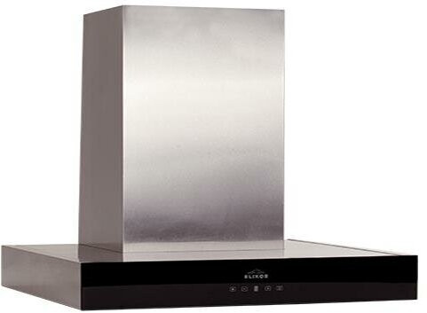Кухонная вытяжка Elikor Агат Island 90Н 1000 Е4Д нержавейка черный
