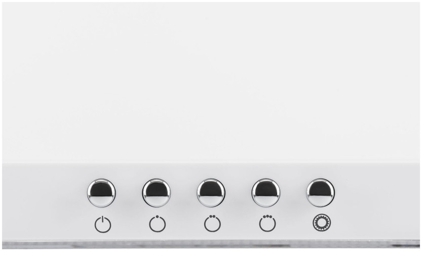 Кухонная вытяжка KRONA BELLA 600 WHITE push button