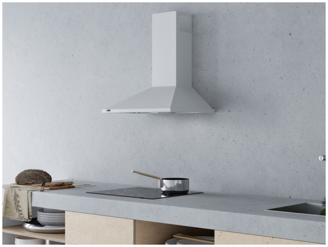 Кухонная вытяжка KRONA BELLA 600 WHITE push button