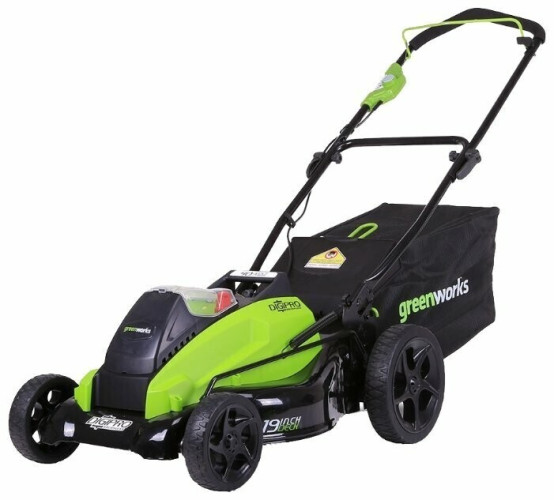Газонокосилка электрическая greenworks 2500407 GD40LM45 G-MAX 40V 18-Inch DigiPro без АКБ и ЗУ
