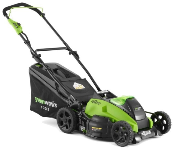 Газонокосилка электрическая greenworks 2500407 GD40LM45 G-MAX 40V 18-Inch DigiPro без АКБ и ЗУ