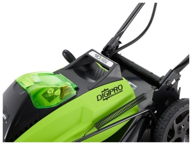 Газонокосилка электрическая greenworks 2500407 GD40LM45 G-MAX 40V 18-Inch DigiPro без АКБ и ЗУ