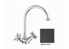 Смеситель для кухни Italmix NOVECENTO 0900 BLACK METALIC черный металлик 012