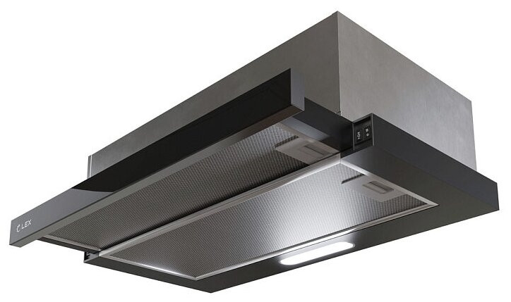 Встраиваемая вытяжка Lex Honver G 2M 600 Black
