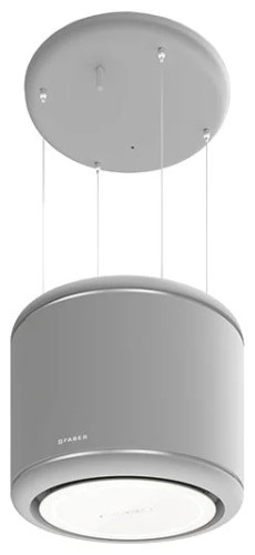 Островная вытяжка Faber Odette Grey Matt