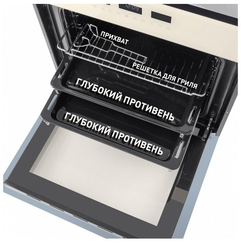 Электрический духовой шкаф MAUNFELD EOEH.5811BG