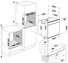 Электрический духовой шкаф Hotpoint-Ariston FI7 871 SP IX HA