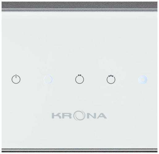 Кухонная вытяжка Krona Saturn 600 DN White 4S