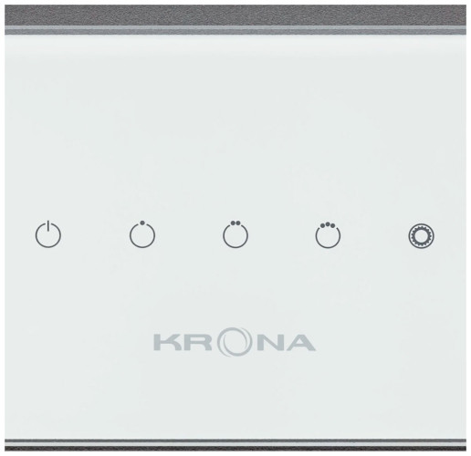 Кухонная вытяжка Krona Saturn 600 DN White 4S