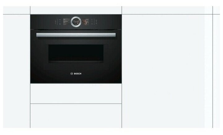 Электрический духовой шкаф Bosch CMG676BB1