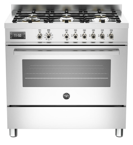 Комбинированная плита Bertazzoni PRO906MFESXT