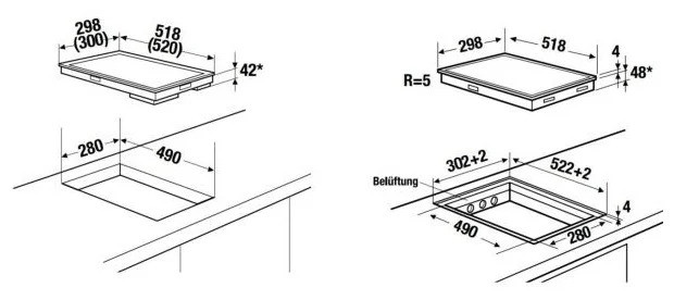 Электрическая варочная панель Kuppersbusch VKE 3300.0 SR
