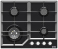 Газовая варочная панель Zorg BP6 FDW BL
