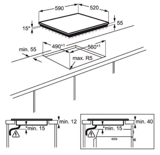 Индукционная варочная панель Electrolux EHL 6540 FOS