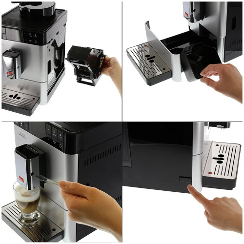 Кофемашина Melitta Caffeo Varianza CSP нержавеющая сталь