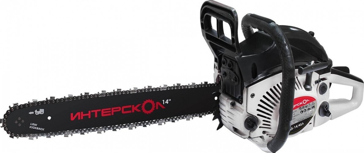 Бензопила Интерскол ПЦБ-14/45Л 442.1.0.40