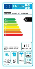 Стиральная машина Miele WSD663 WCS Lotus White, белый лотос