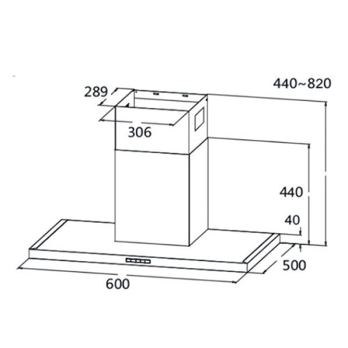 Кухонная вытяжка LG HCEZ2415S
