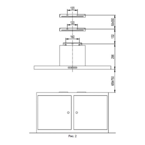Кухонная вытяжка LG HCEZ2415S