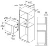 Встраиваемая микроволновая печь Bosch BFL 524MB0