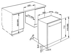 Посудомоечная машина Smeg STX13OL