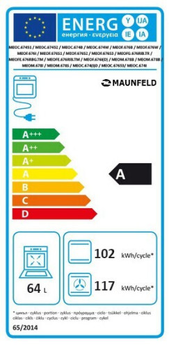 Электрический духовой шкаф Maunfeld MEOF.676ID