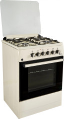 Комбинированная плита Ideal L115 ГК молочный