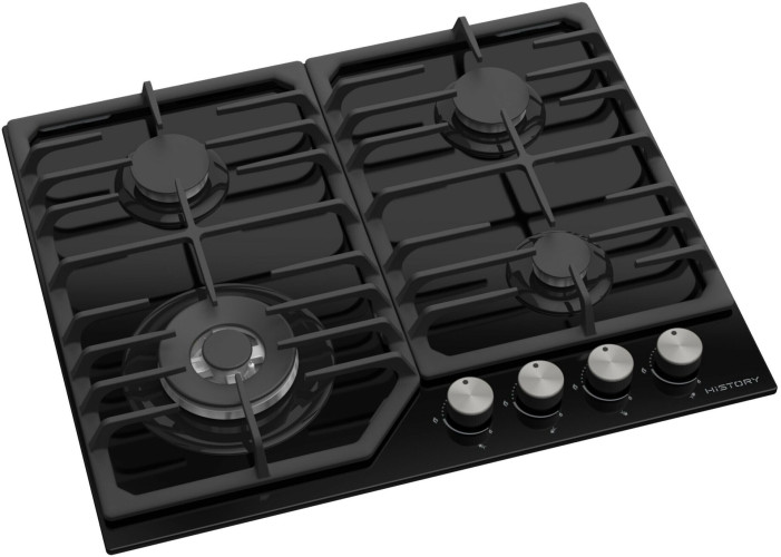 Газовая варочная панель HiSTORY HGG 643C FBK
