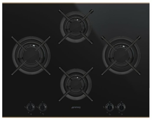 Газовая варочная панель Smeg PV664LCNR