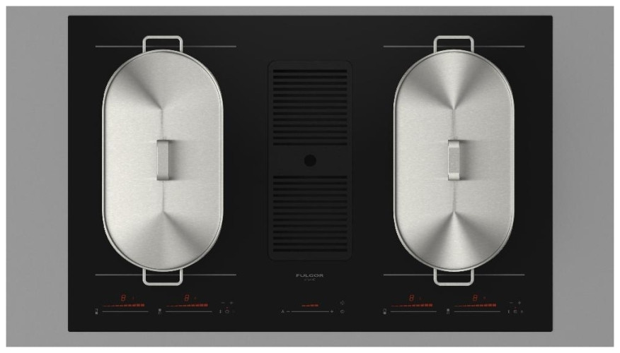 Индукционная варочная панель Fulgor Milano FCLHD 8041 HID TS BK 2