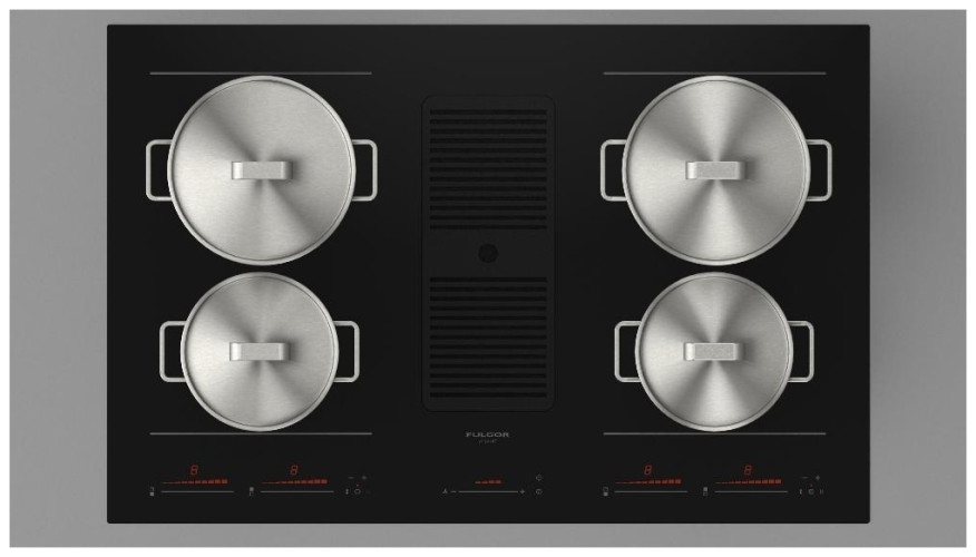 Индукционная варочная панель Fulgor Milano FCLHD 8041 HID TS BK 2