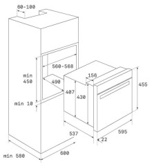 Электрический духовой шкаф Teka HLC 840 Black