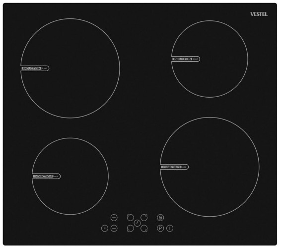 Индукционная варочная панель Vestel VHI64102B