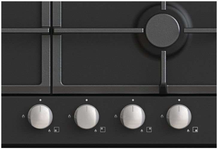 Газовая варочная панель Candy CHG6BF4WBB черный