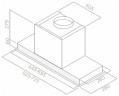 Встраиваемая вытяжка Elica HIDDEN 2 0 IXGL A 52
