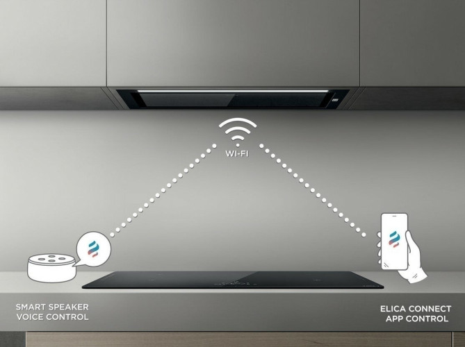 Встраиваемая вытяжка Elica HIDDEN 2 0 BLGL A 52