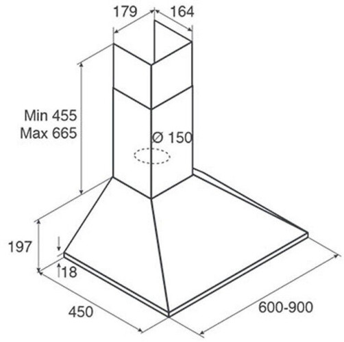 Кухонная вытяжка JET AIR GAIA AN A 60